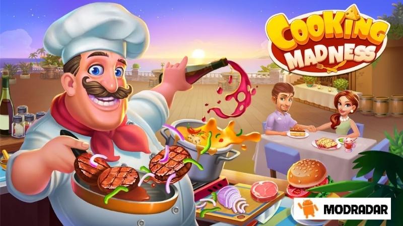 Cooking Madness mod 2.2.8 Vô Hạn Kim Cương